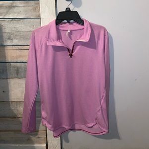 purple under armour pullover